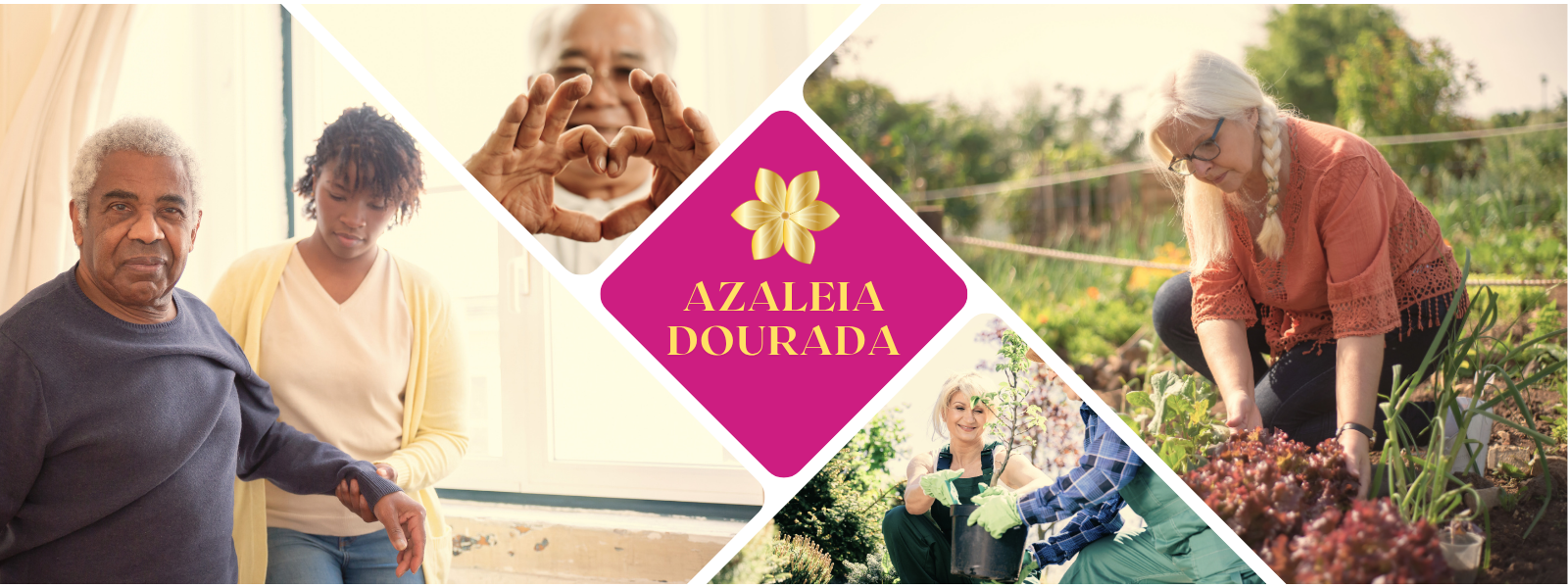 Residentes do Azaleia Dourada: atividades, cuidado e momentos ao ar livre